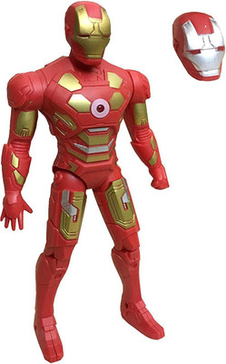 

Bestie Toys IRON MAN SUPER HERO WITH SHOULDER BLASTER AND MUCH MORE FOR KIDS(Multicolor)
