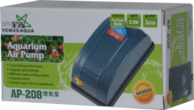 

Venus Aqua AP-208 Air Aquarium Pump(60 cm)