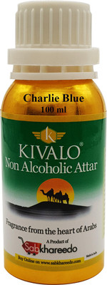 

Kivalo Ⓡ CHARLIE BLUE Fragrance Gold Series 100 ml Pure Attar Floral Attar(Floral)