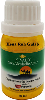 

Kivalo Ⓡ HENA RUH GULAB Fragrance Gold Series 50 ml Pure Attar Floral Attar(Floral)