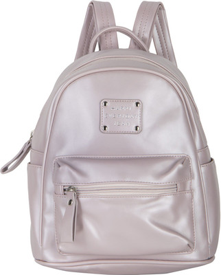 

Bazaar Pirates Mini Glossy Handy 4.5 Backpack(Pink), Glossy light pink