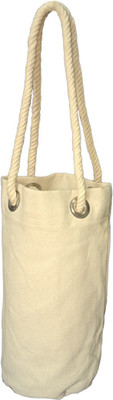 

Rawpockets Rawbags 'Planet / Water Bottle Bag ', reusable 100% Cotton Eco-Friendly |ToteBag |Natural colour|Eco bag |Canvas Fabric Multipurpose Bag(White, 5 inch)