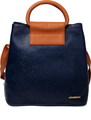 

Borsavela Blue Handle Bag Multipurpose Bag(Dark Blue, 3 L)