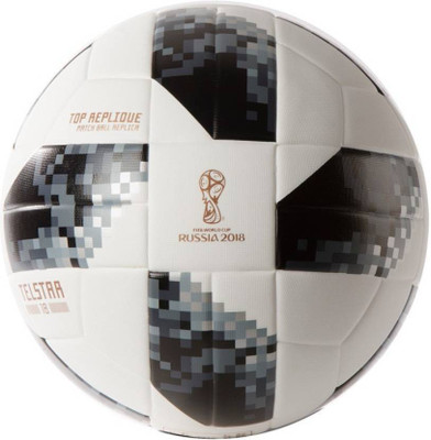 

RASCO Telestar PU Black Football - Size: (Pack of 1, Multicolor