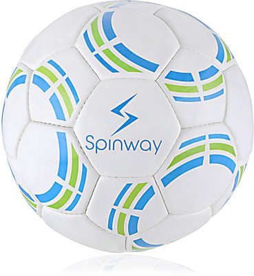 

Spinway SW-200 Latex Gripping Textured PU For Professional Play Hand stitched Football - Size: (Pack of 1, Multicolor