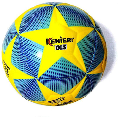 

GLS Imported Premium 32 Panel 3 Ply Multicolour Size  PU Football - Yellow Football - Size: (Pack of 1, Multicolor, Blue
