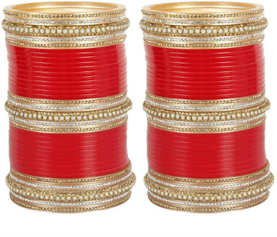 Muchmore Alloy Gold-plated Bangle Set