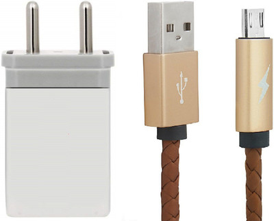 

CASVO Dual Port Char Tablet Charger(Grey , Brown, Cable Included)