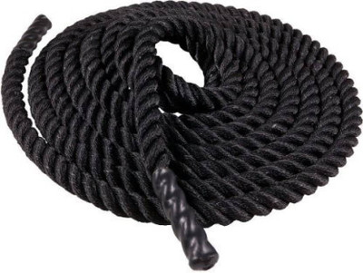 

Fosco Premium (4 inch-12 Mtr/40 Ft) Gym Exercise Muscle Battle Rope - Black Battle Rope(Length: 40 ft, Weight: 8 kg, Thickness: 4 inch)