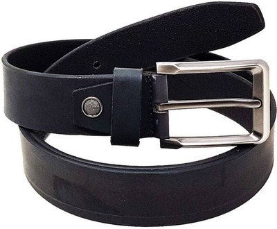 

Wildland Men Formal Black Genuine Leather Belt