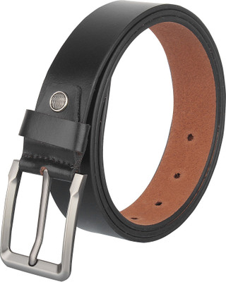 

Styler King Men Casual Black Genuine Leather Belt