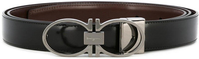 

NIRYAT INTERNATIONAL Men Multicolor Genuine Leather Belt, Black