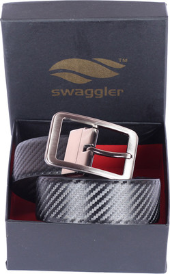 

swaggler Men & Women Casual, Party, Formal Black, Brown Genuine Leather Reversible Belt