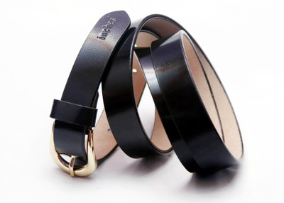 

inches pure leather Women Casual Black Genuine Leather Belt, 162#