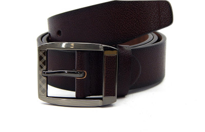 

ELS Men Formal, Casual Brown Artificial Leather, Texas Leatherite Belt