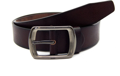 

ELS Men Formal, Casual Brown Artificial Leather, Texas Leatherite Belt