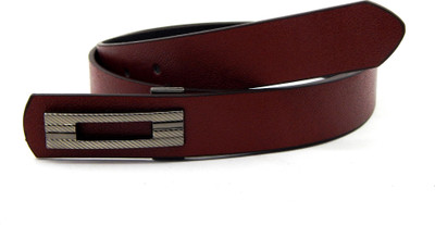 

ELS Men Formal, Casual Tan Artificial Leather, Texas Leatherite Belt