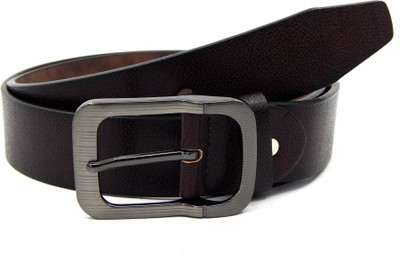 

ELS Men Formal, Casual Brown Artificial Leather, Texas Leatherite Belt