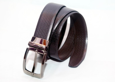 

inches pure leather Men Formal Brown Genuine Leather Reversible Belt, Black;brown