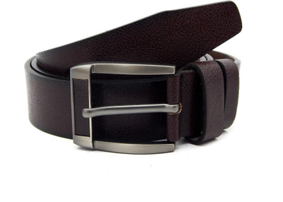 

ELS Men Formal, Casual Brown Artificial Leather, Texas Leatherite Belt