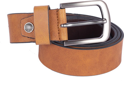 

swaggler Men & Women Casual, Formal, Party, Evening Tan Genuine Leather Belt