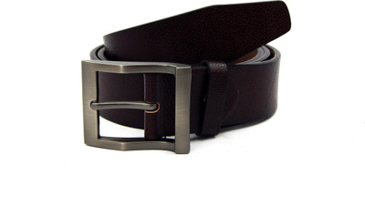 

ELS Men Formal, Casual Brown Artificial Leather, Texas Leatherite Belt