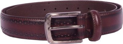 

VALISSA Men Casual, Party, Formal, Evening Brown Genuine Leather Belt, Cherry