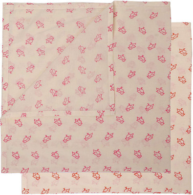

BeFunky Printed  Swadding Baby Blanket(Cotton, Multicolor