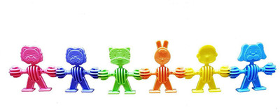 

Trade Globe Animal Interlocking Building Blocks, Creative Educational Toys - Do It Yourself Colorful Plastic Building and Construction Toys, Available in Different Variants (Animal)(Multicolor)