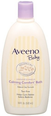 

Aveeno Calming Comfort Bath, Lavender & Vanilla, 18-Fluid Ounce Bottle(532.3 ml)