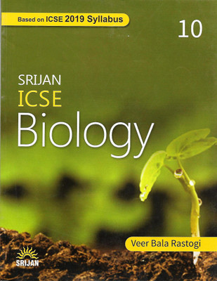 SRIJAN, ICSE BIOLOGY CLASS - 10 ( BASED ON ICSE 2019 SYLLABUS )(English, Paperback, VEER BALA RASTOGI)