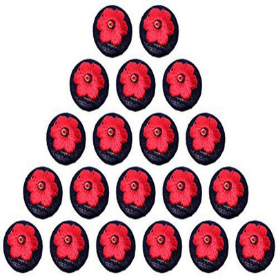 

Fabric and Lace BT024a Metal, Fabric Buttons(Pack of 20)