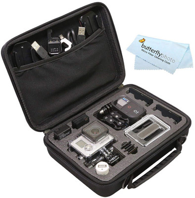 

ButterflyPhoto Vidpro Custom Case for GoPro Camera Bag(Black)