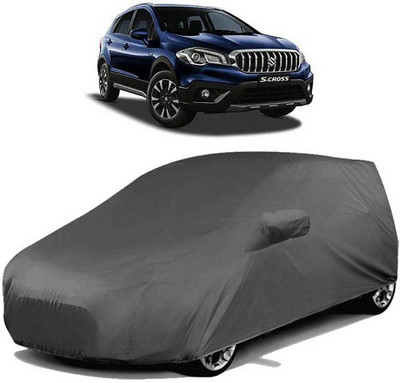 Dutek Car Cover For Maruti Suzuki S-Cross (With Mirror Pockets)(Grey)