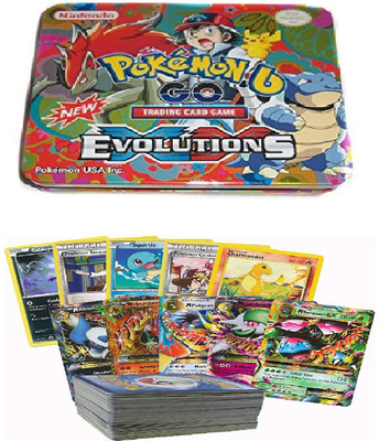 

Bestie Toys Pokemon Evolution Trading Card Game(Multicolor)