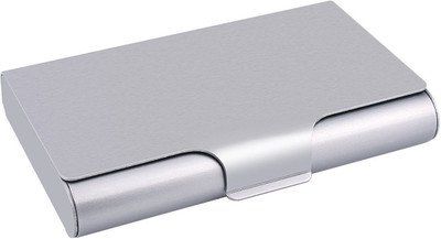 

Flipkart SmartBuy Exclusive Light-Weight Silver High Quality Aluminium Large Capacity 10 Card Holder(Set of 1, Silver)