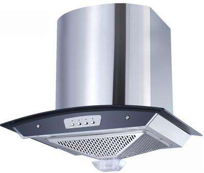 

kattich Pie Wall Mounted Chimney(Silver 1000 CMH)