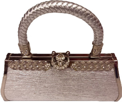 

Maniram Creation Party Silver Clutch