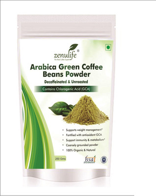 

Zenulife Green Coffee Beans Powder Instant Coffee 250 g (Pack of 1) Instant Coffee 250 g