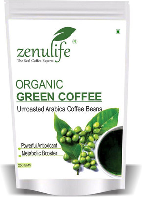 

Zenulife Green Coffee Beans for Weight Management - 250 g Instant Coffee 250 g
