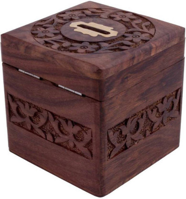 

Martemporium Simple Coin Bank(Brown)