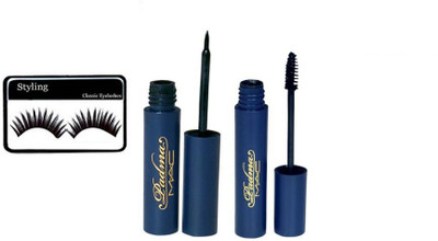 

styling Eyelashse, Padma Liquid Eyeliner , Mascara(Set of 3)