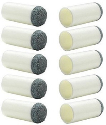

CLUB 147 147SOT9MM CLUB 147 SLIP ON CUE TIPS 10 MM FOR SNOOKER AND POOL CUE (10 PIECE) all purpose Snooker, Pool, Billiards Cue Stick(Plastic)