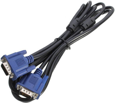 

Global vision 1.5 meter VGA Cable(Compatible with Mobile, Laptop, Tablet, Mp3, Gaming Device, Black)
