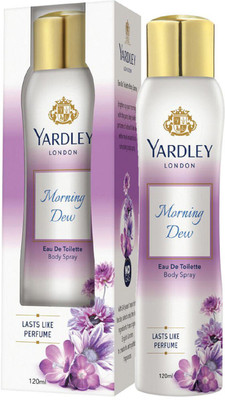 

Yardley London Morning Dew EDT Body Spray for Women 120ML Perfume Body Spray - For Women(120 ml)