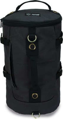 

CULTURE VULTURE Canvas Convertible DufflePack / Backpack / Slingbag Travel Duffel Bag(Black)