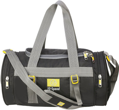 

Hi-Speed (Expandable) Gym Polyester Sports Duffel Bag Travel Duffel Bag(Black)