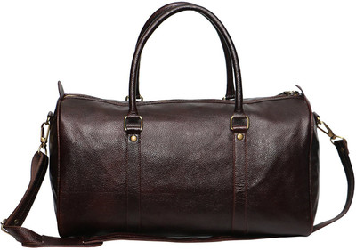 

Zordan Leather (Expandable) ZL017 Travel Duffel Bag(Brown)