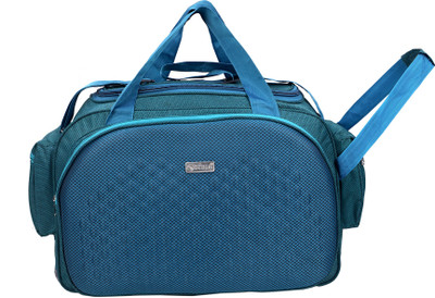 

SIBIA Unisex Polyester 40 litres Blue Waterproof Travel Duffle Bag With Roller Wheels Travel Duffel Bag(Blue)