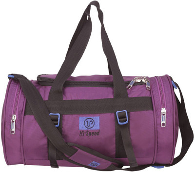 

Hi-Speed (Expandable) Gym Polyester Sports Duffel Bag Travel Duffel Bag(Purple)